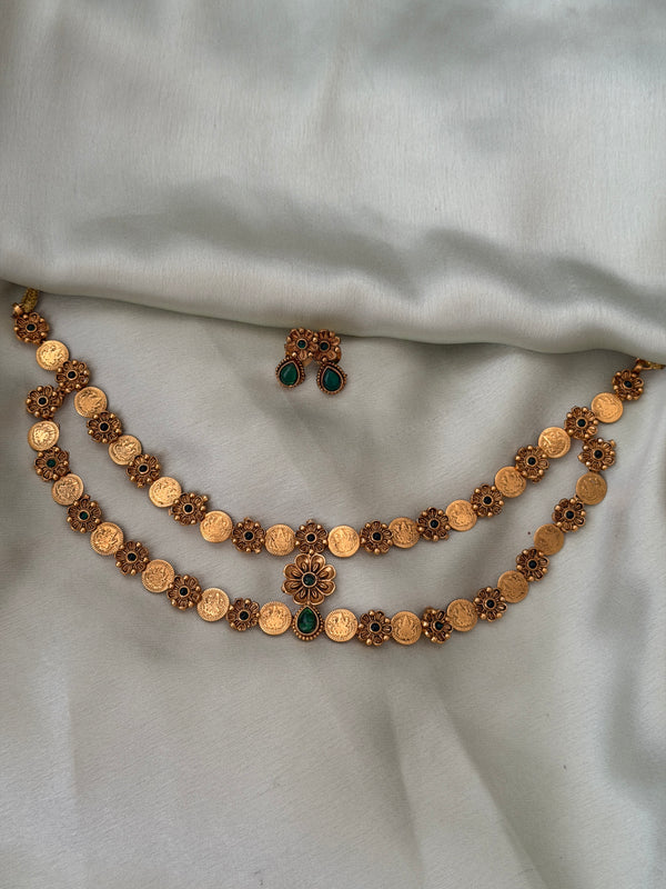 Antique 2 Layer Kaashu Maala
