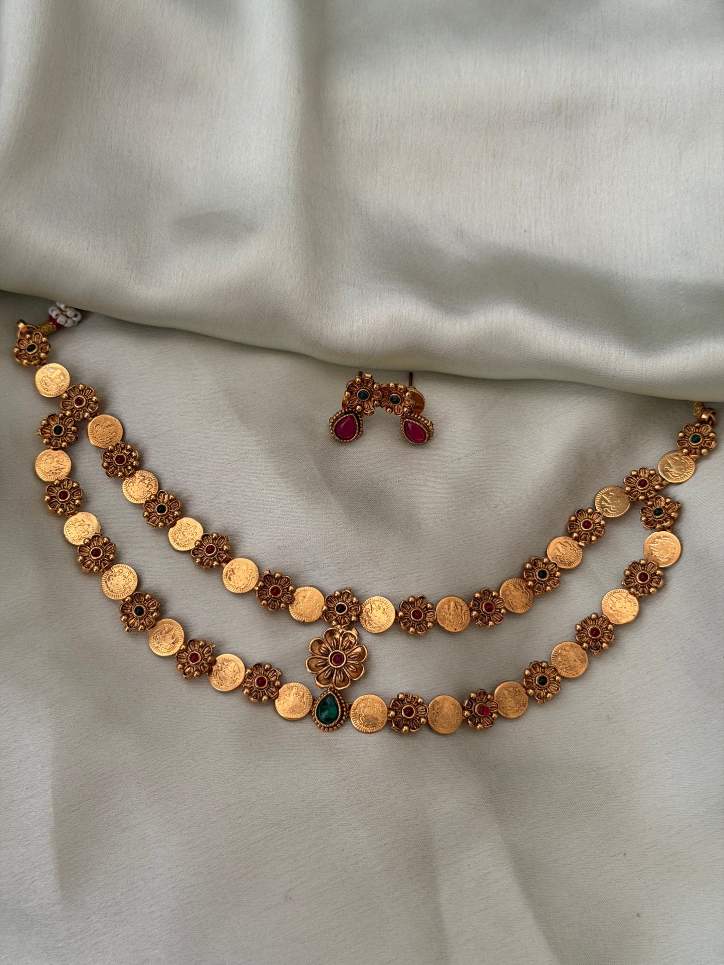 Antique 2 Layer Kaashu Maala