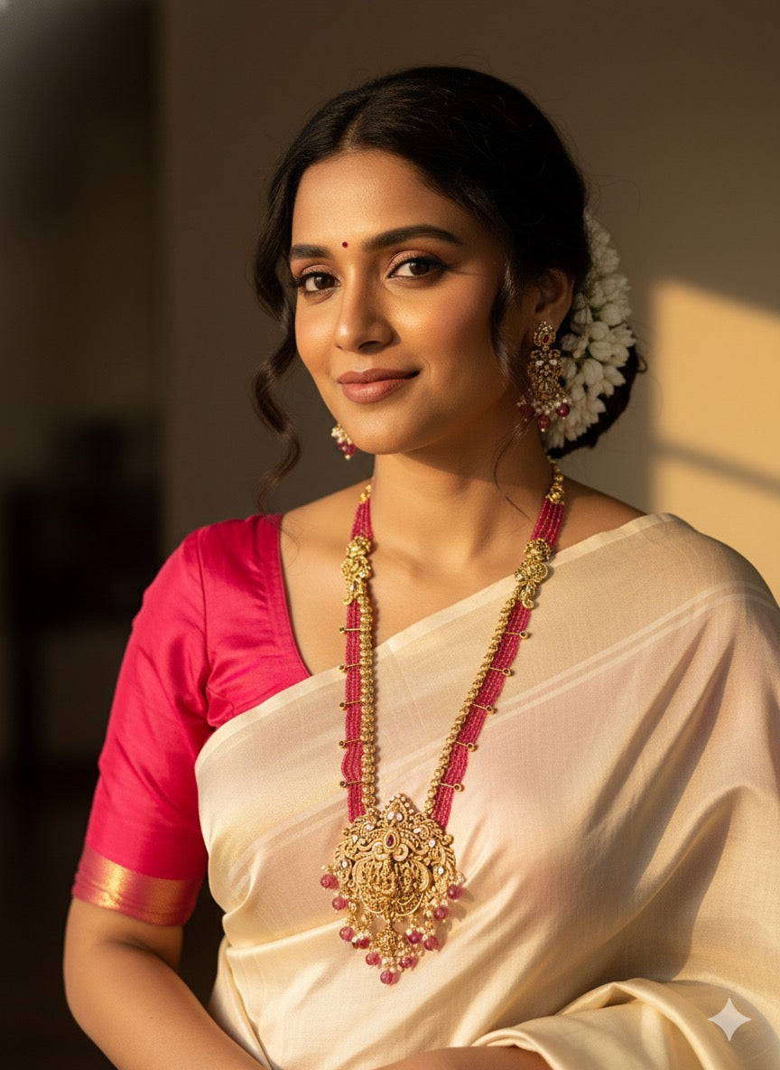 Jayalakshmi Haaram Set