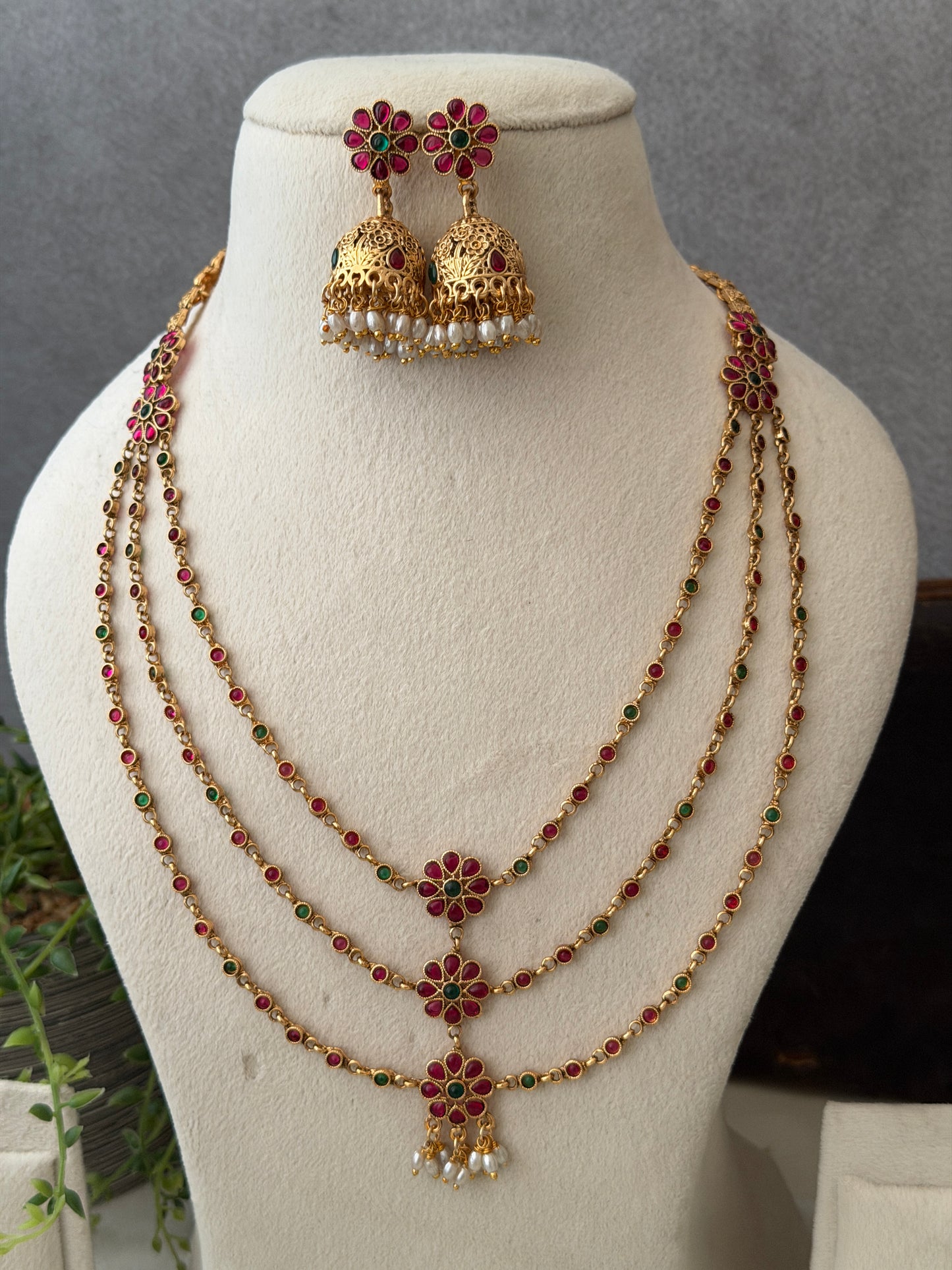 Flora Layered Haaram