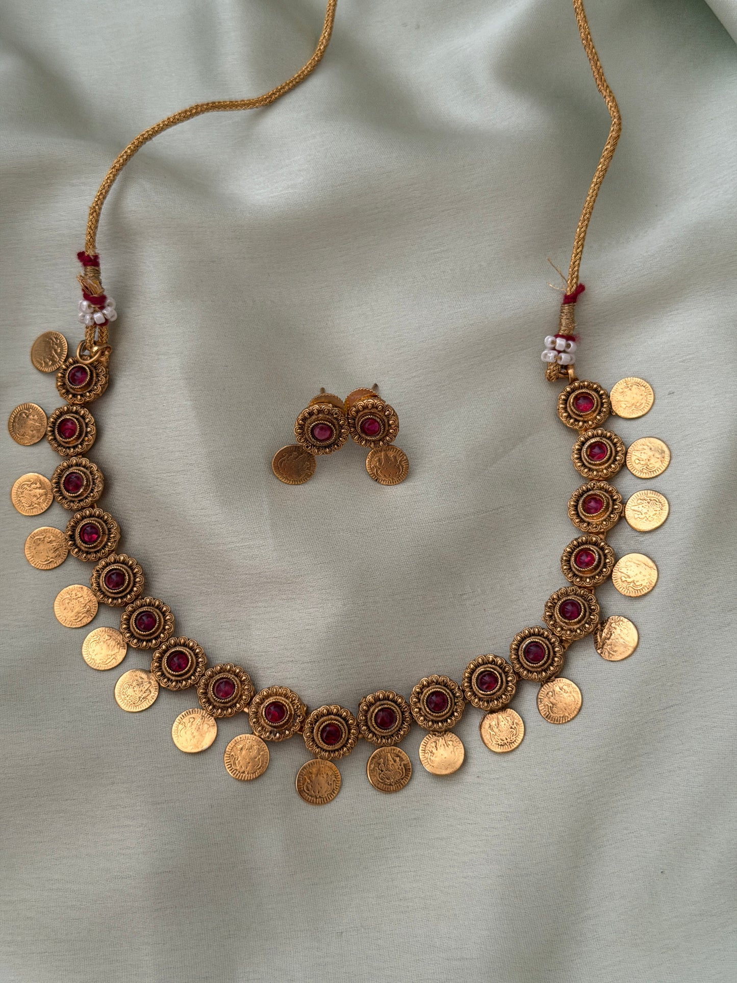 Sunflower Kaashu Necklace