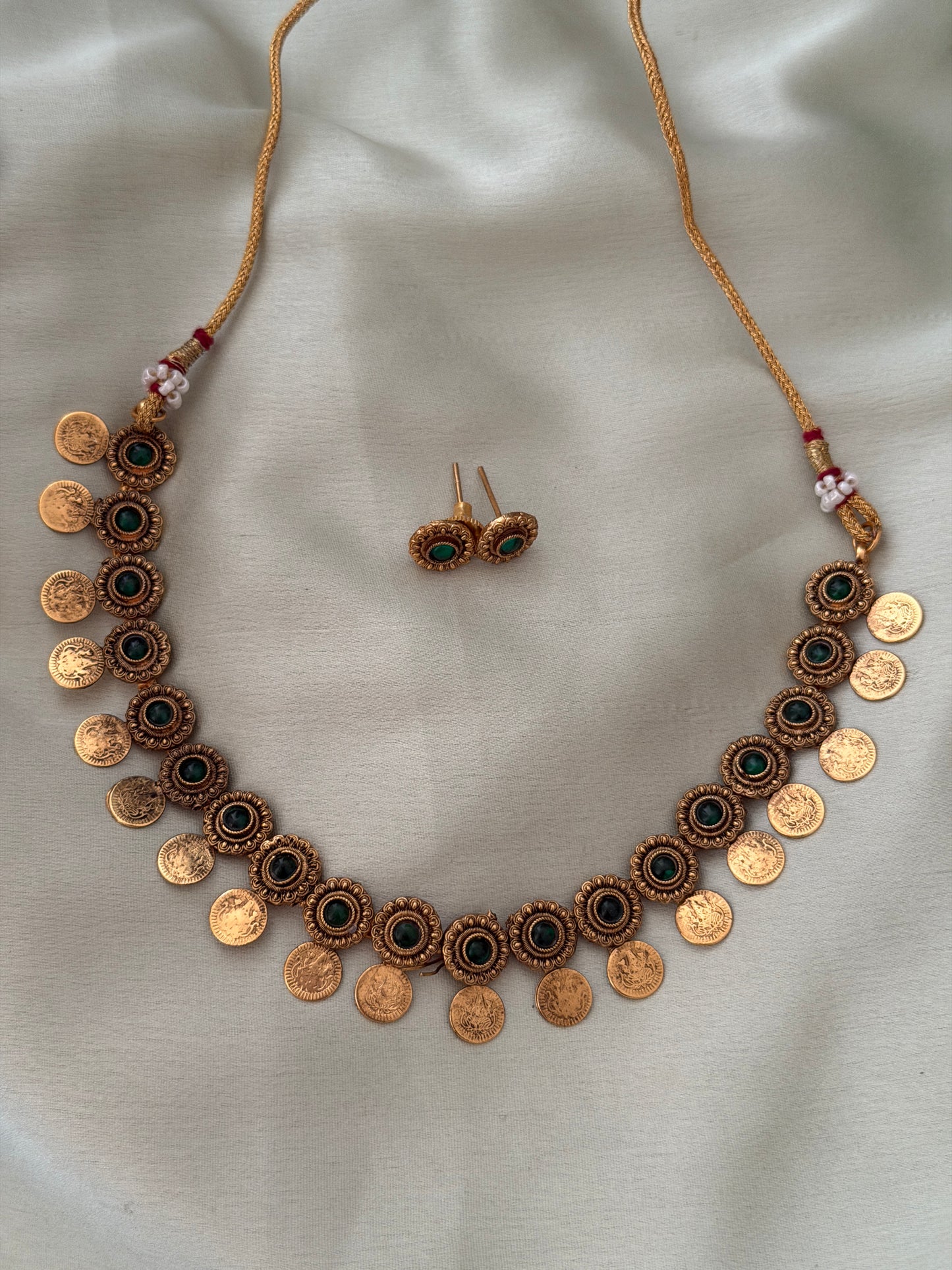 Sunflower Kaashu Necklace
