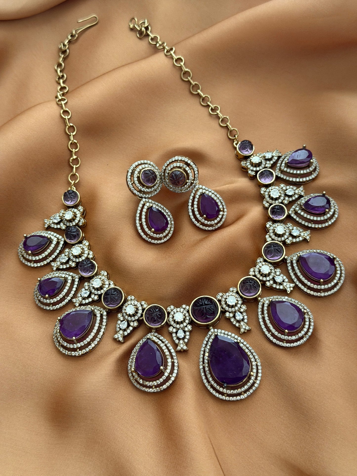 Premium Doublet Stone Necklace