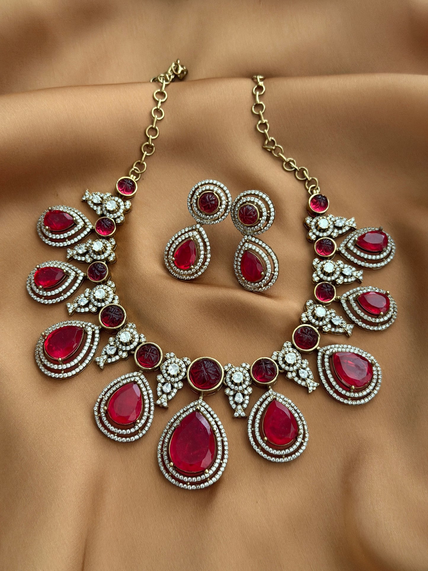 Premium Doublet Stone Necklace