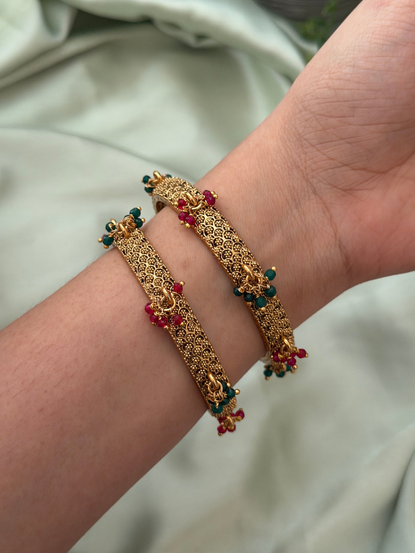 Ghungroo Antique Bangles