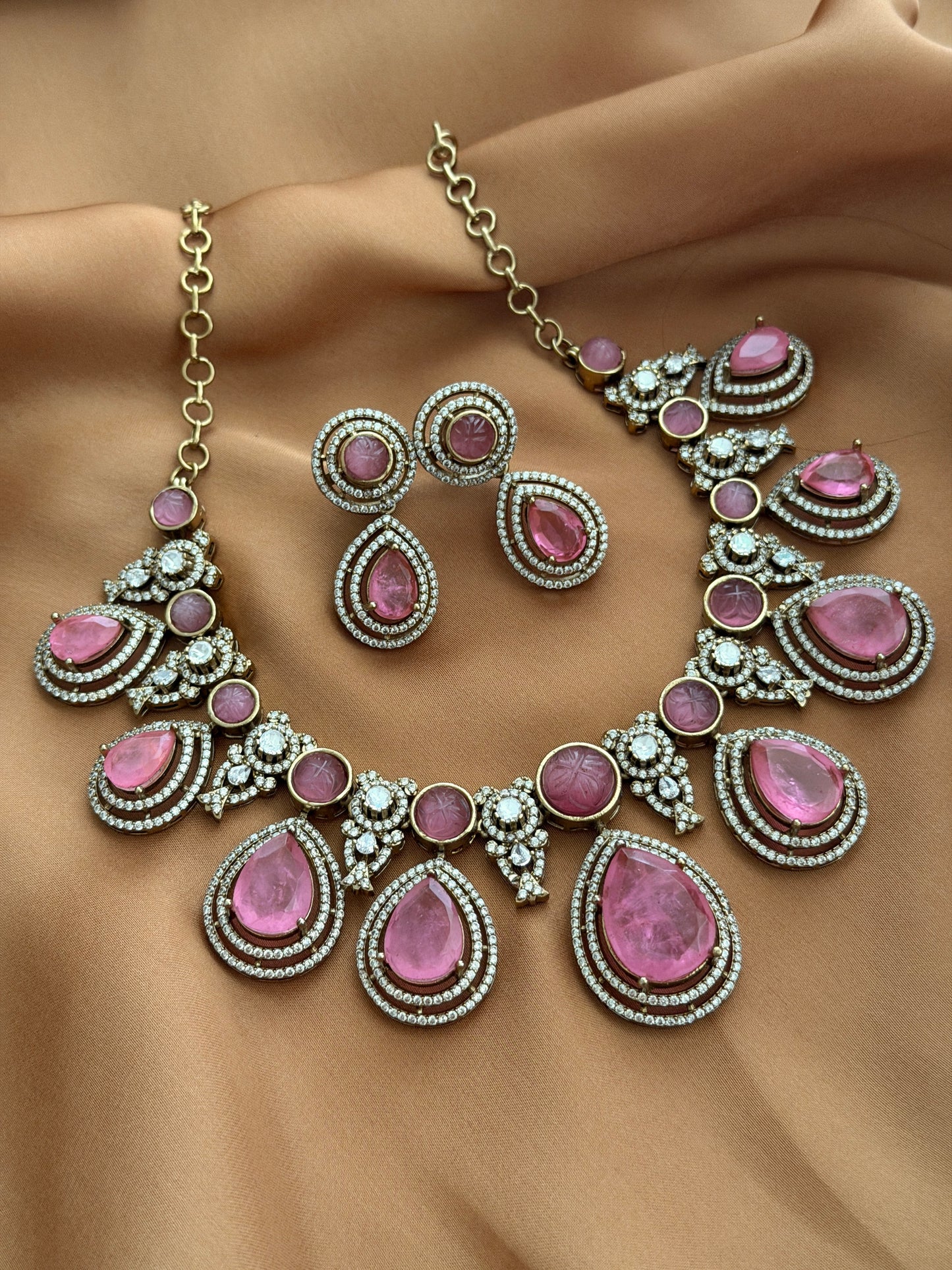 Premium Doublet Stone Necklace