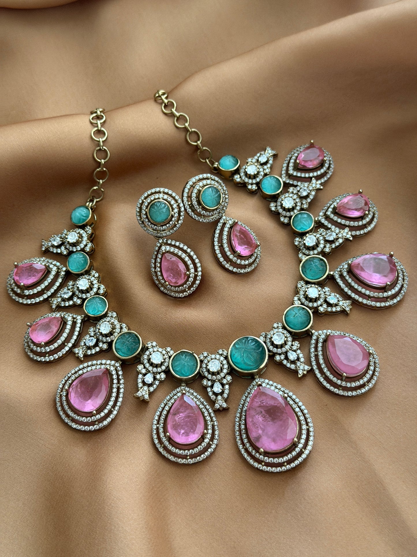 Premium Doublet Stone Necklace