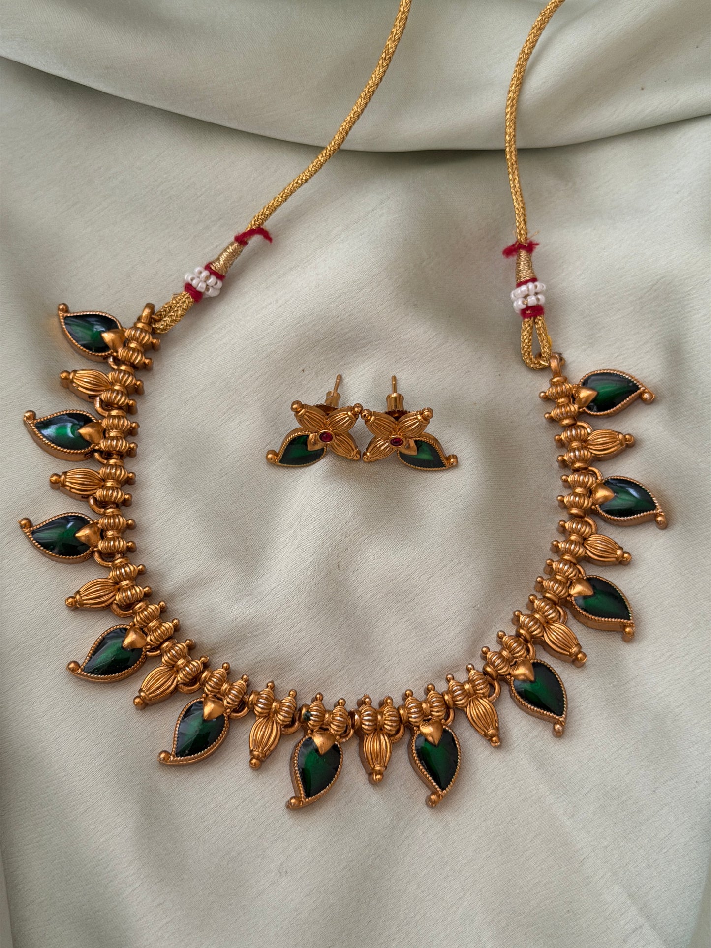Evanee Mango Palakka Necklace