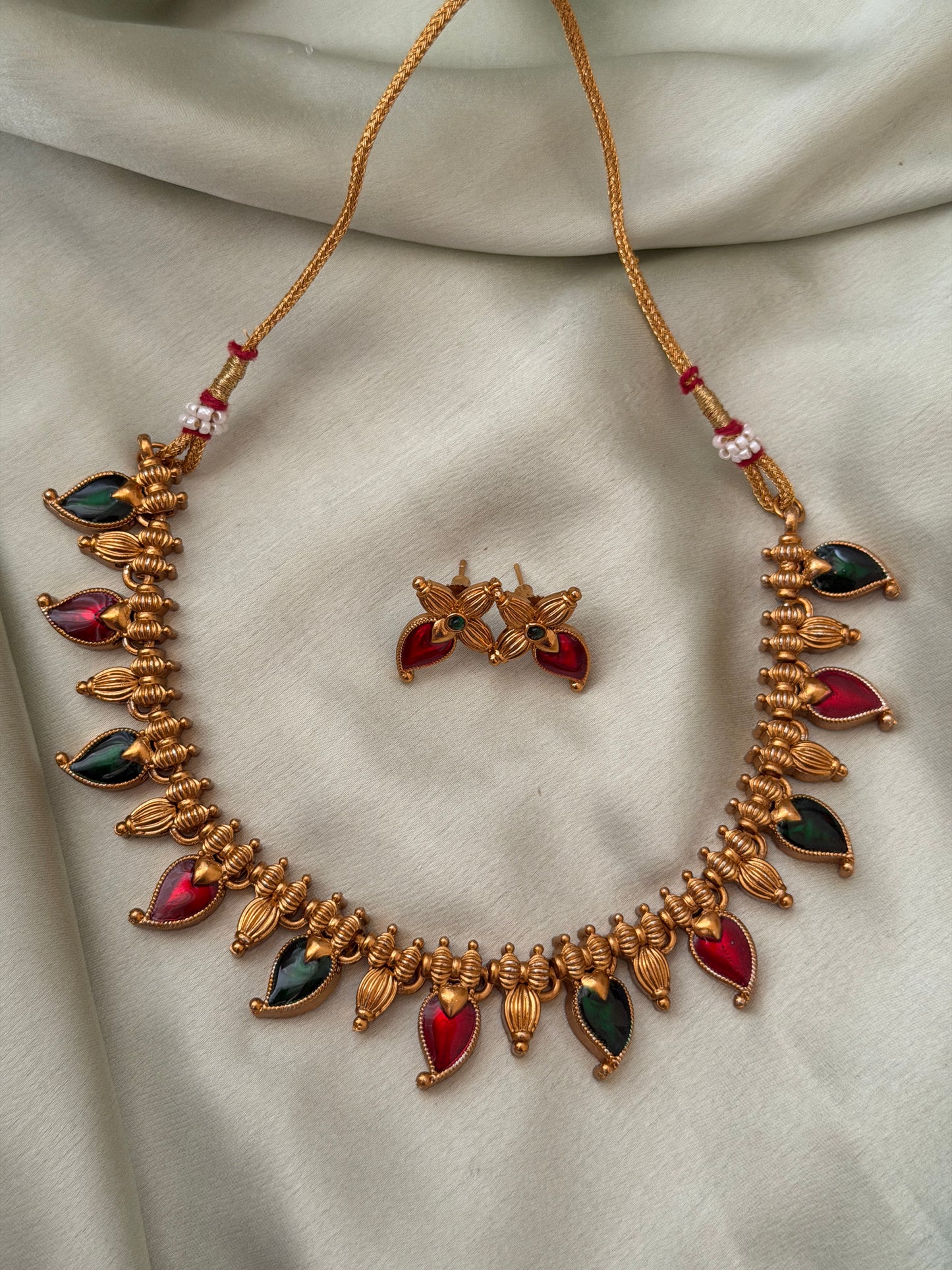 Evanee Mango Palakka Necklace