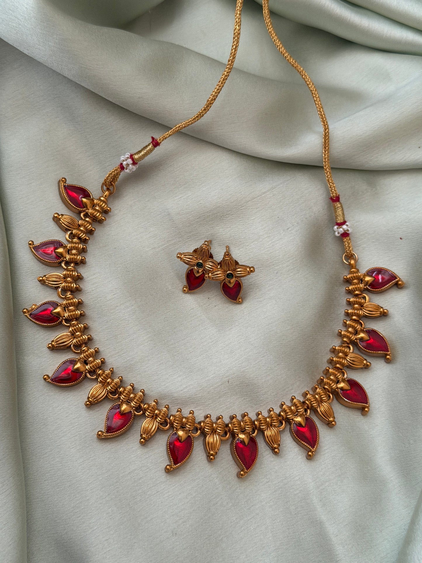 Evanee Mango Palakka Necklace
