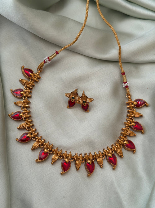 Evanee Mango Palakka Necklace