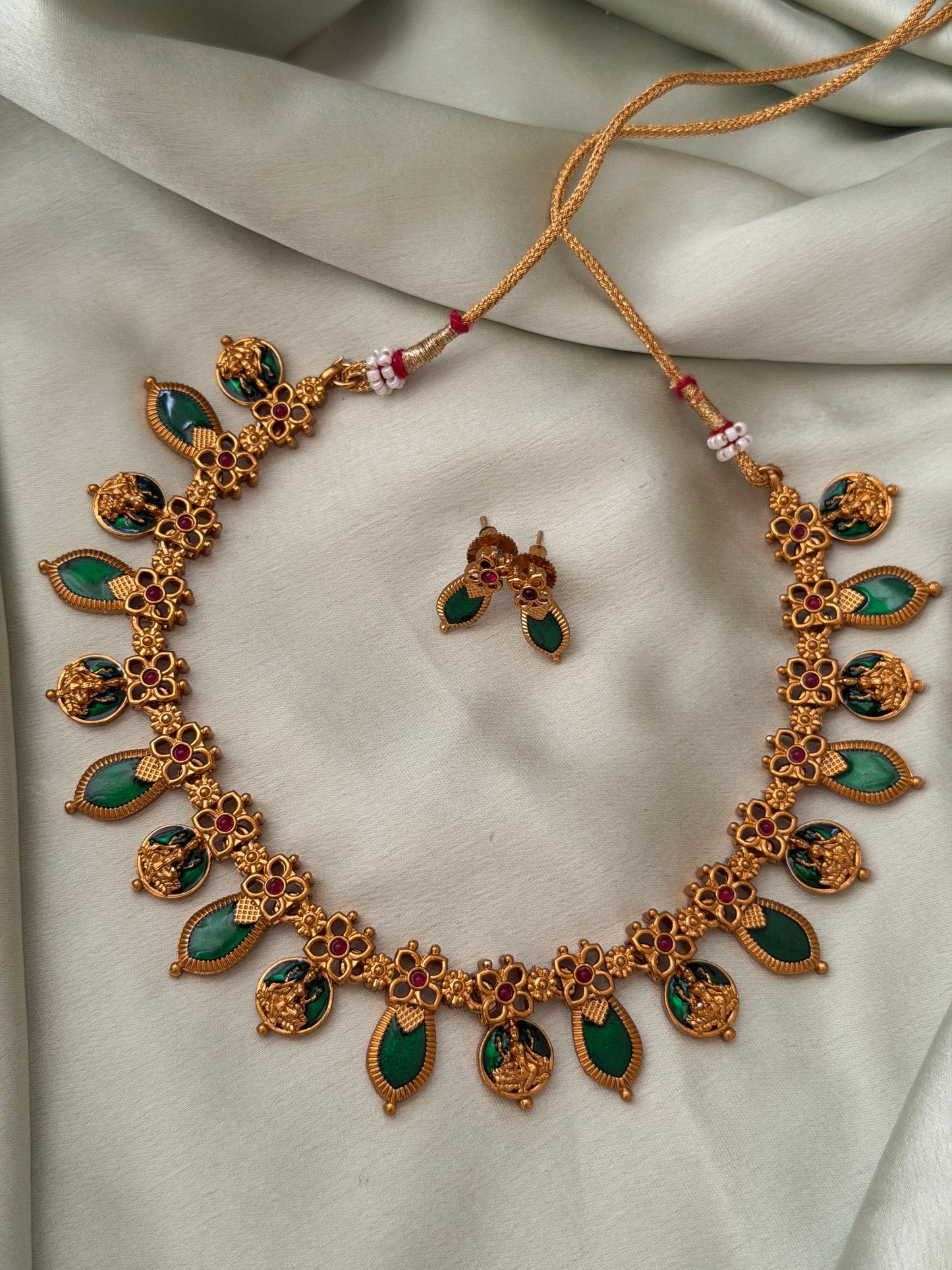 Nagapada x Lakshmi necklace