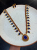 Sapphire Palakka Haaram set