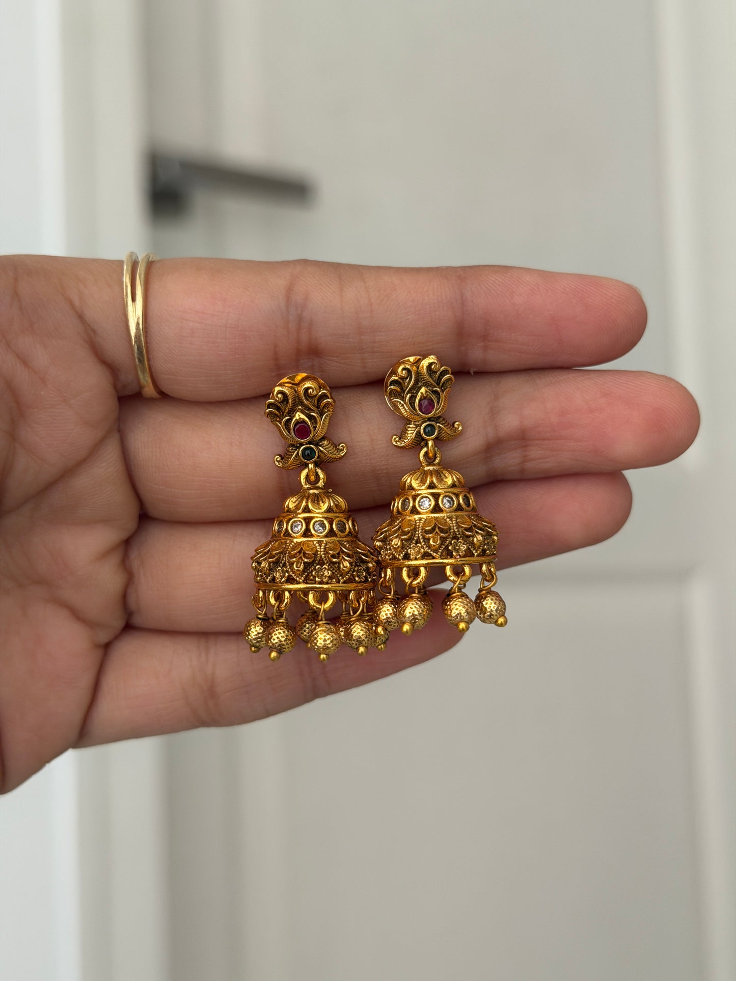 Varnam Mini Jhumkas