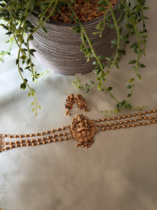 Three Line Devi choker