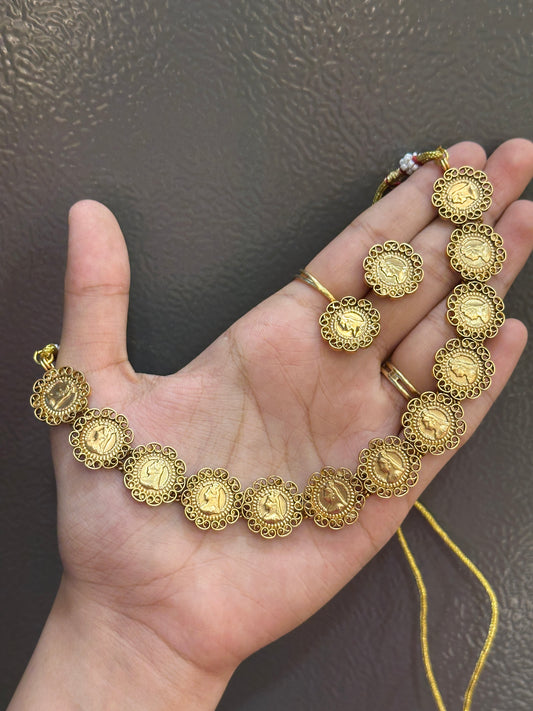 Queen Coin Necklace