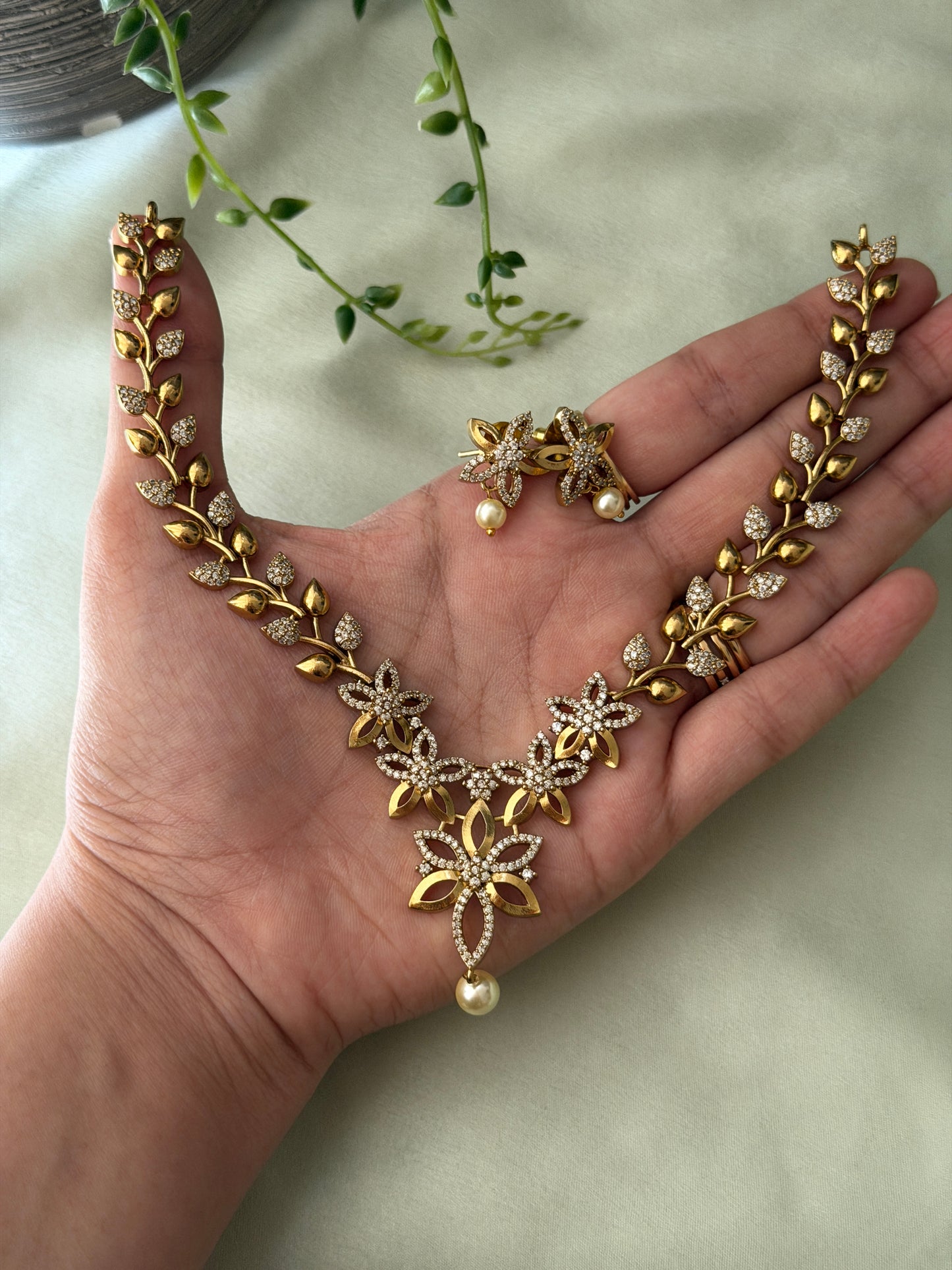 Lailasi AD Necklace