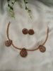 Emerald Tri Chakra Necklace