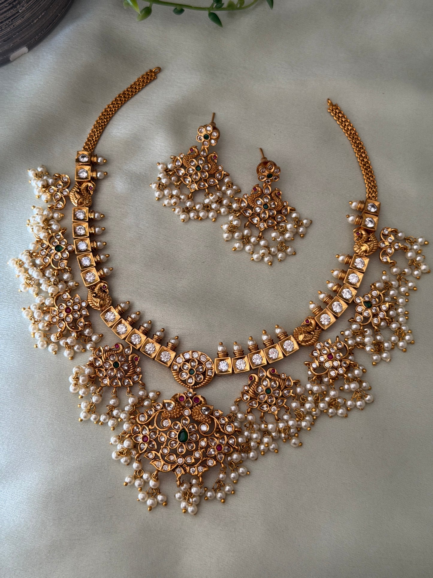 Anaaya Guttapusalu Necklace