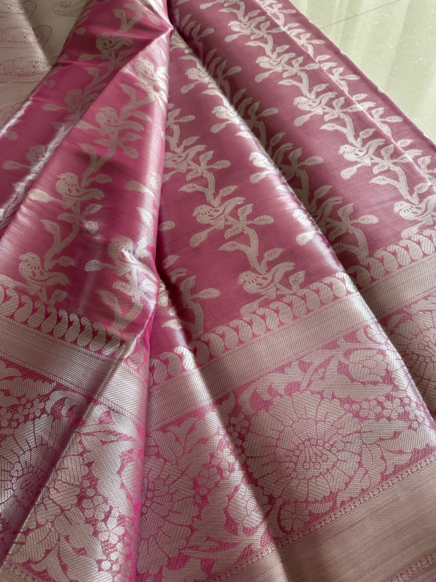Pastel Tissue budgeted sarees