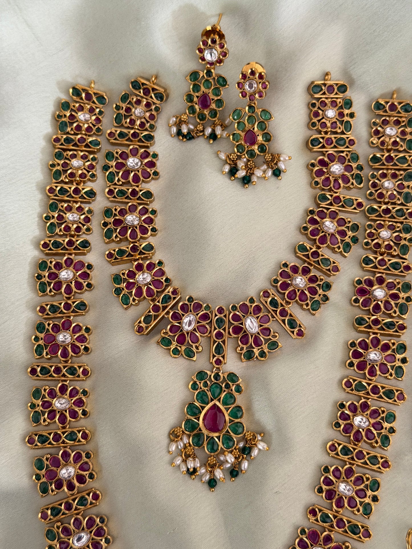 Ekatha Kempu Bridal Combo