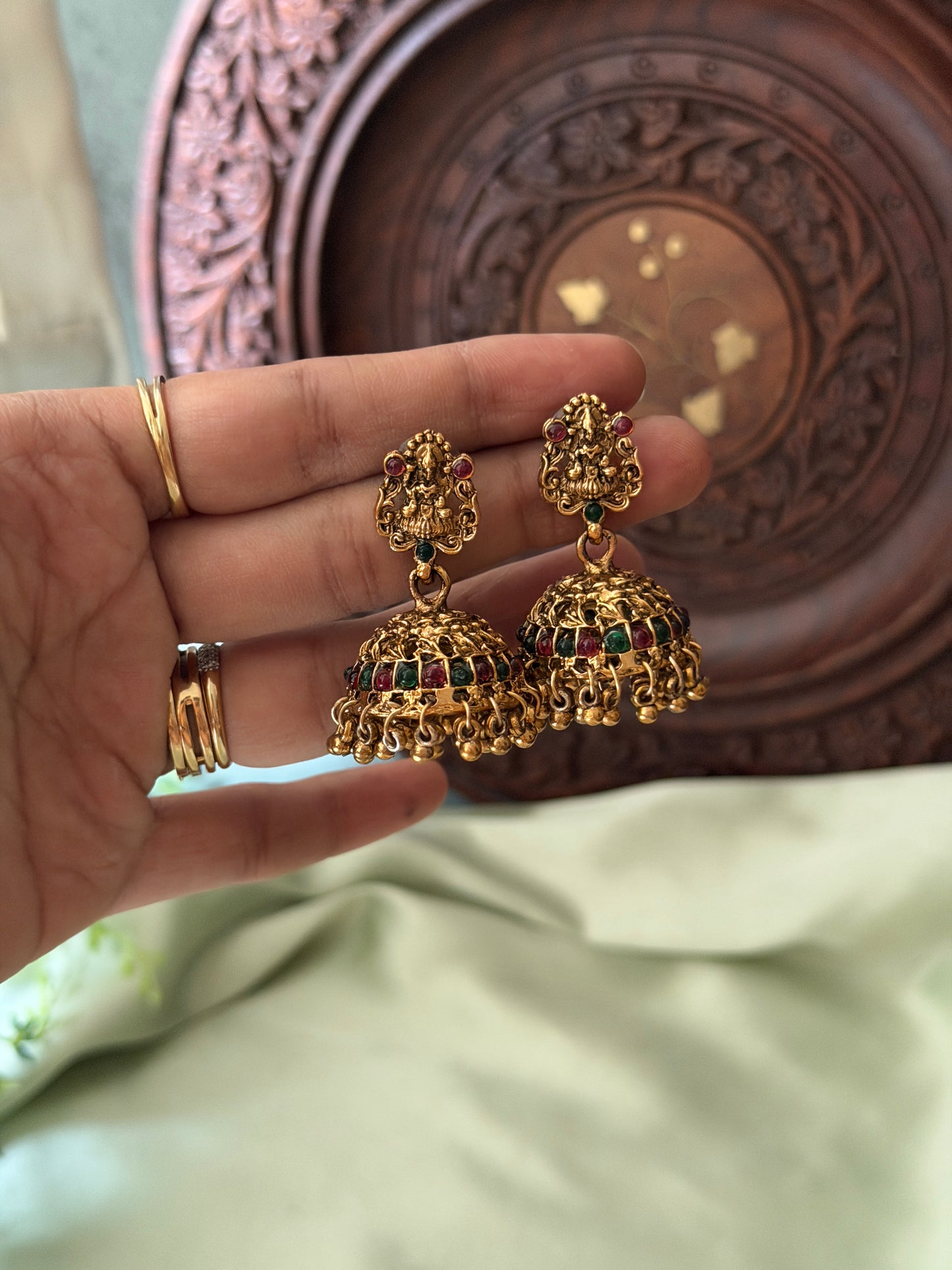 Budgeted Antique Jhumka