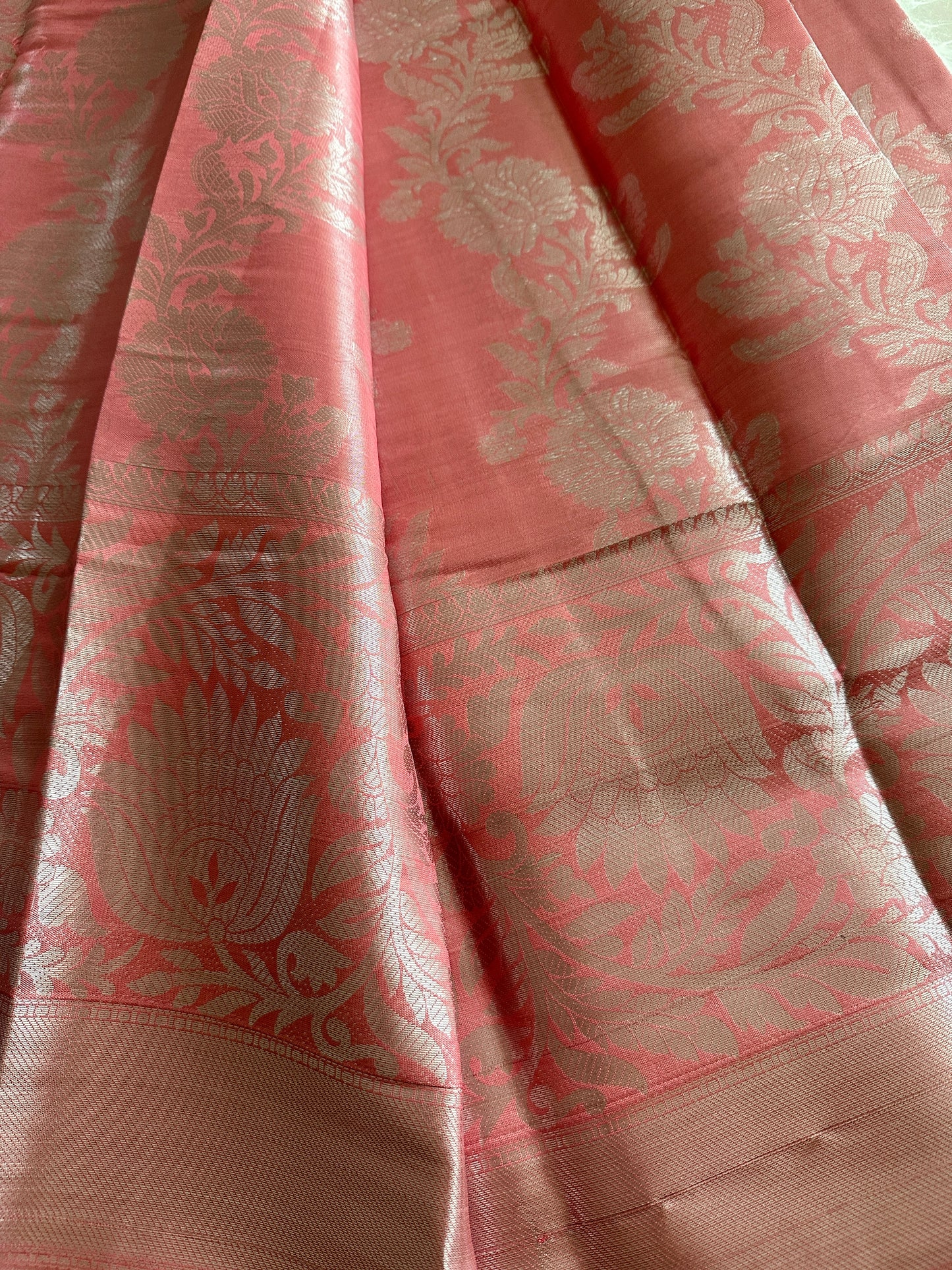 Pastel Tissue budgeted sarees