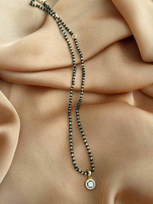 Diamond Pendant Mangalsutra