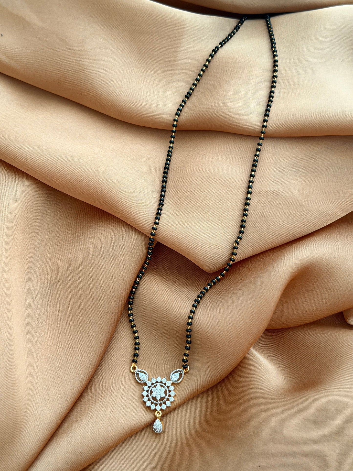 Diamond Pendant Mangalsutra