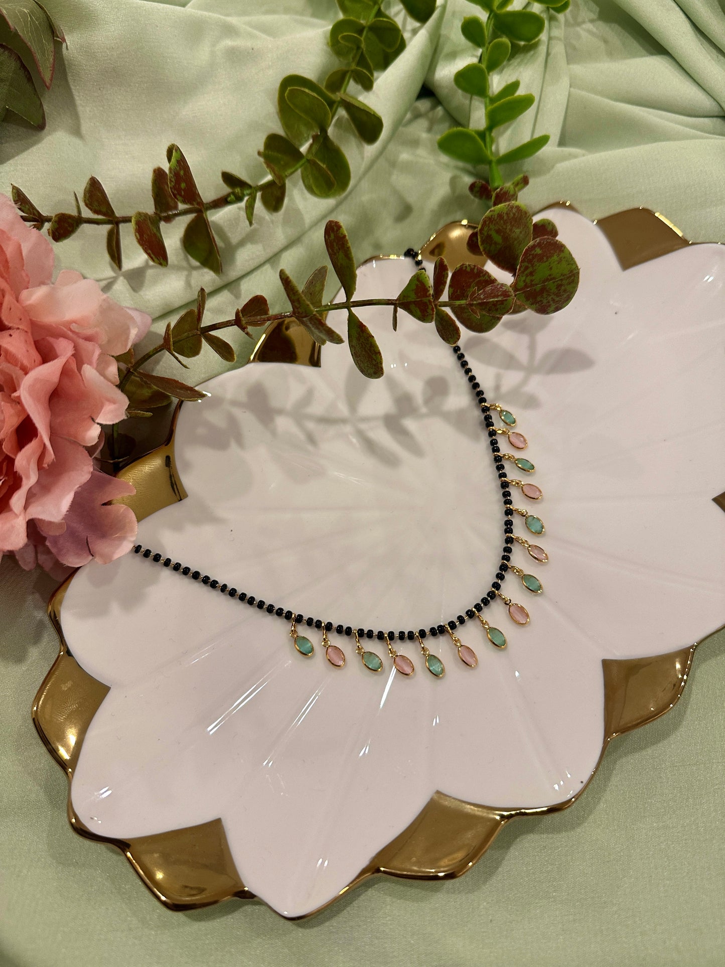 Budgeted Pastel bead Mangalsutra