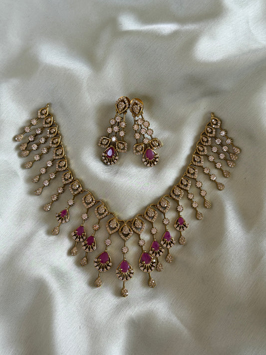 Ahilya AD Necklace