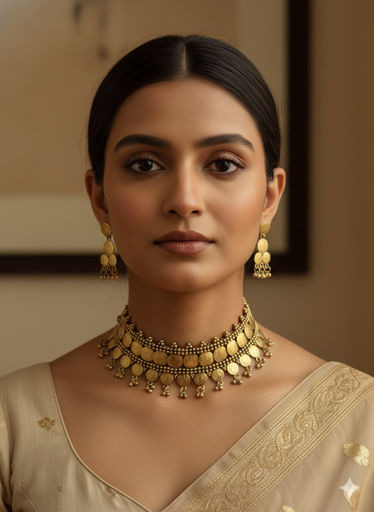 Dual Layer Kaashu Choker