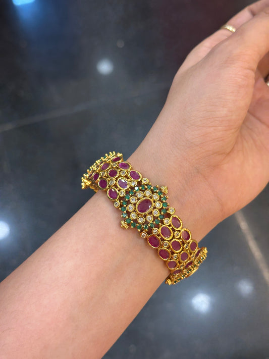 Precious Kemp Stone Kada ( Single piece )