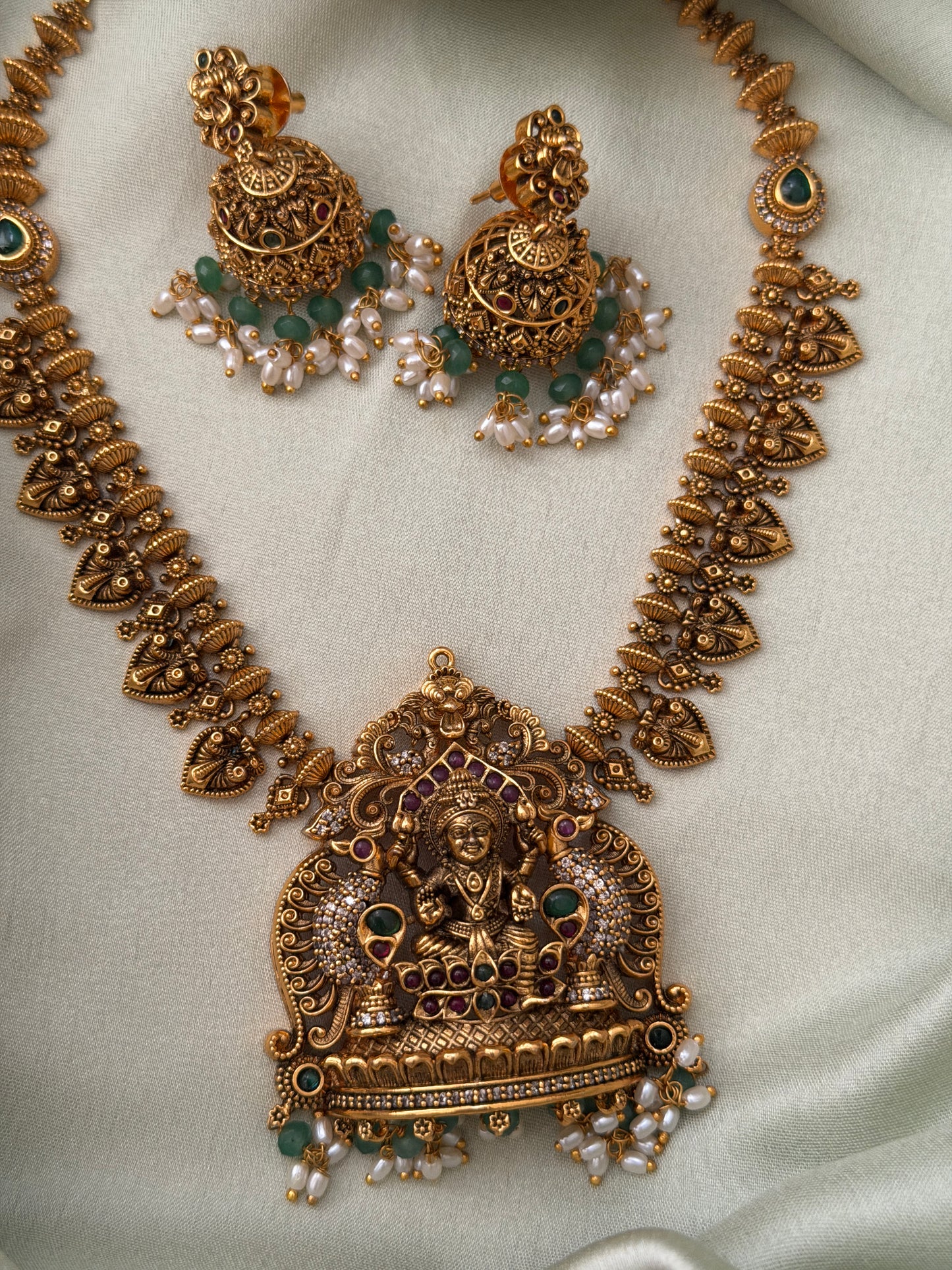 Bhushini Gold Replica Necklace