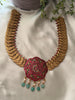 Floral Jadau Pendant Kaashu Maala