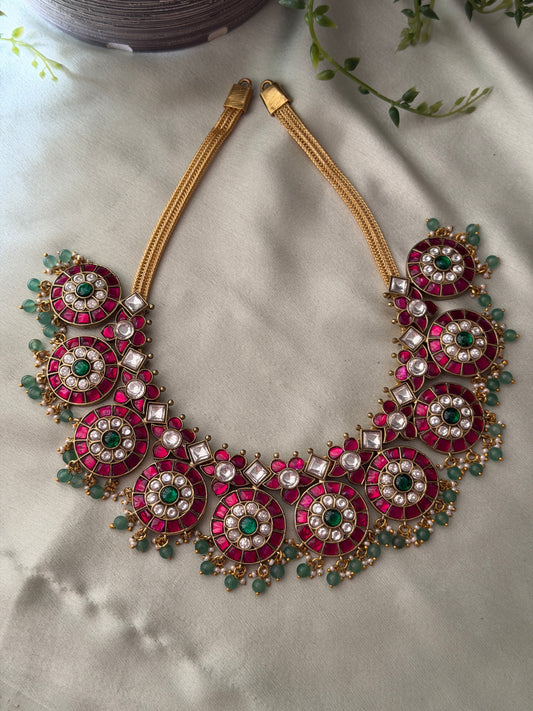 Chakra Jadau Premium Necklace