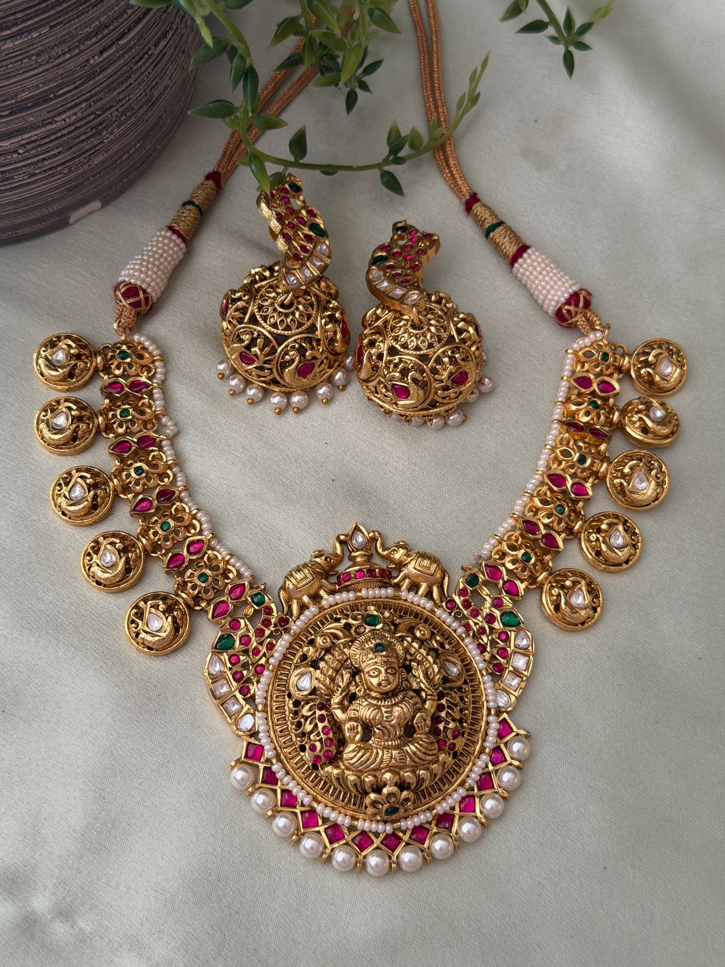 Pearl Chakra Devi Necklace