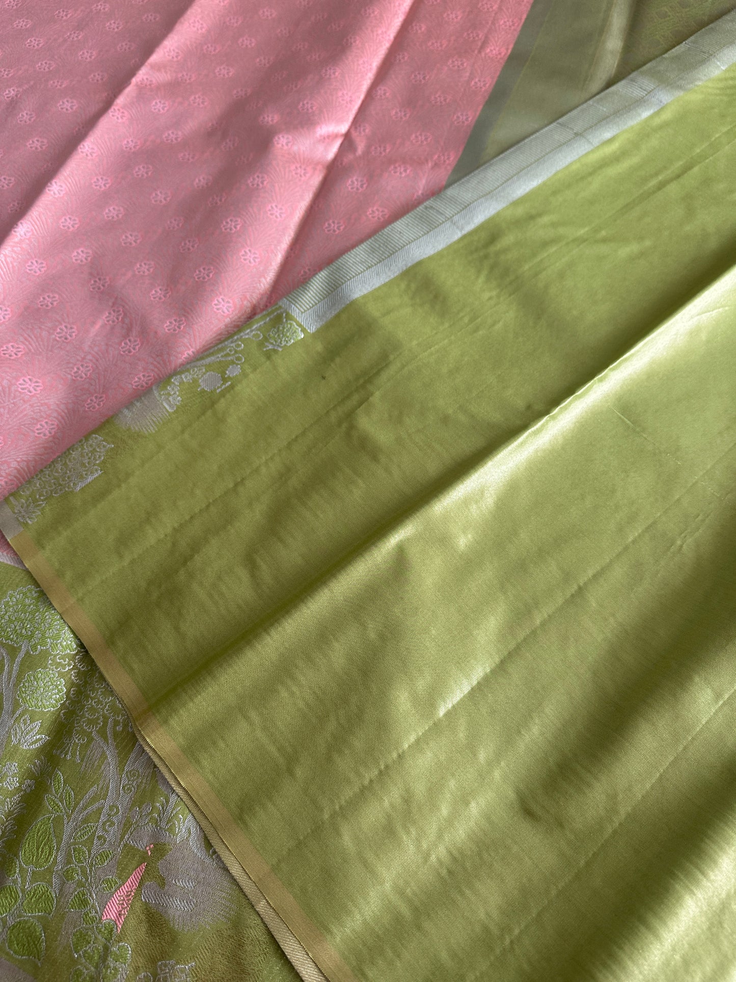 Designer Peacock Semi Kanchivaram Tissue Pattu v2.0
