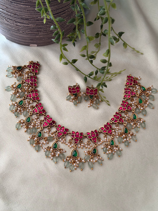 Jadau Kamala Necklace