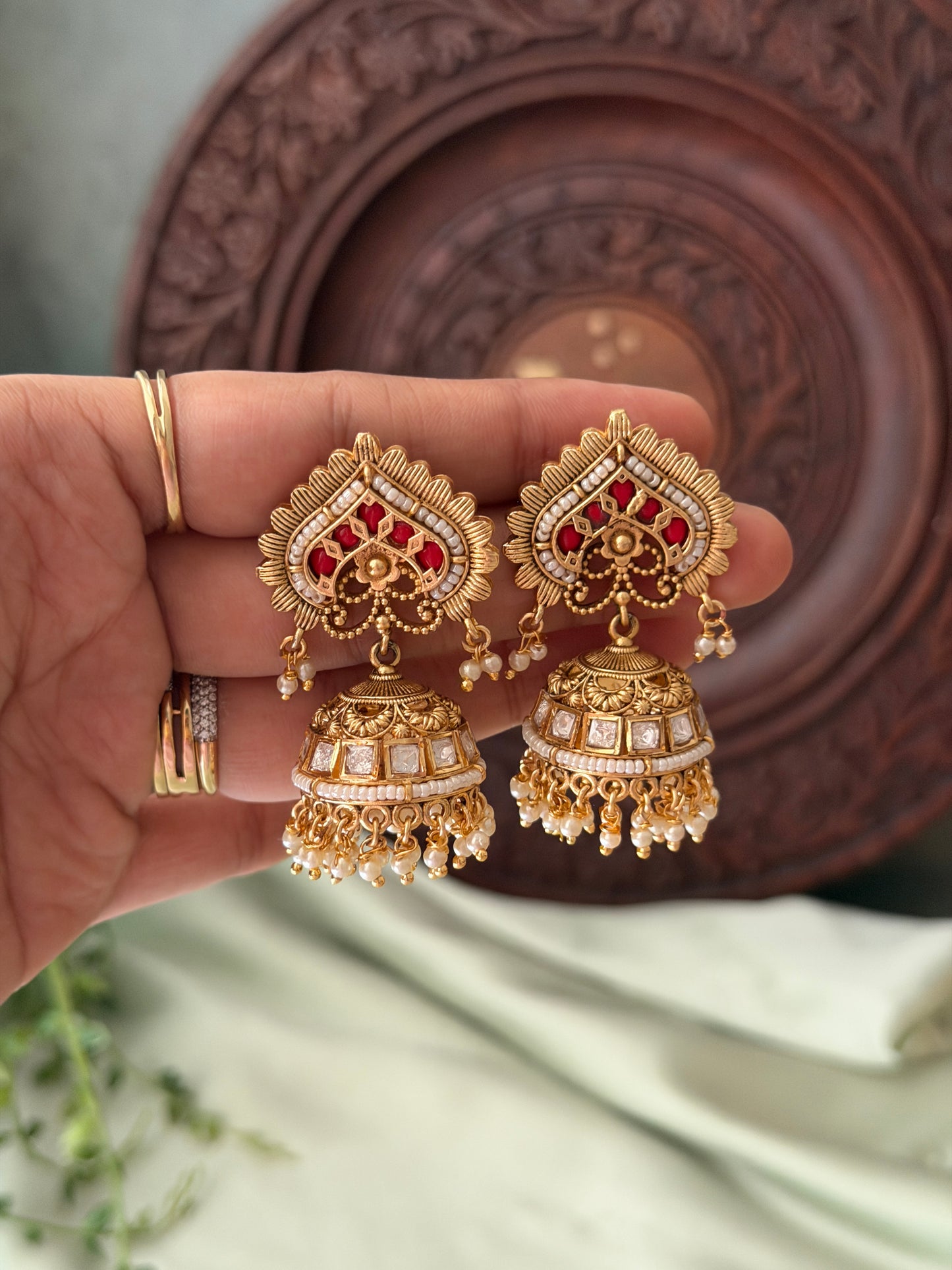 Morphank Jhumkas