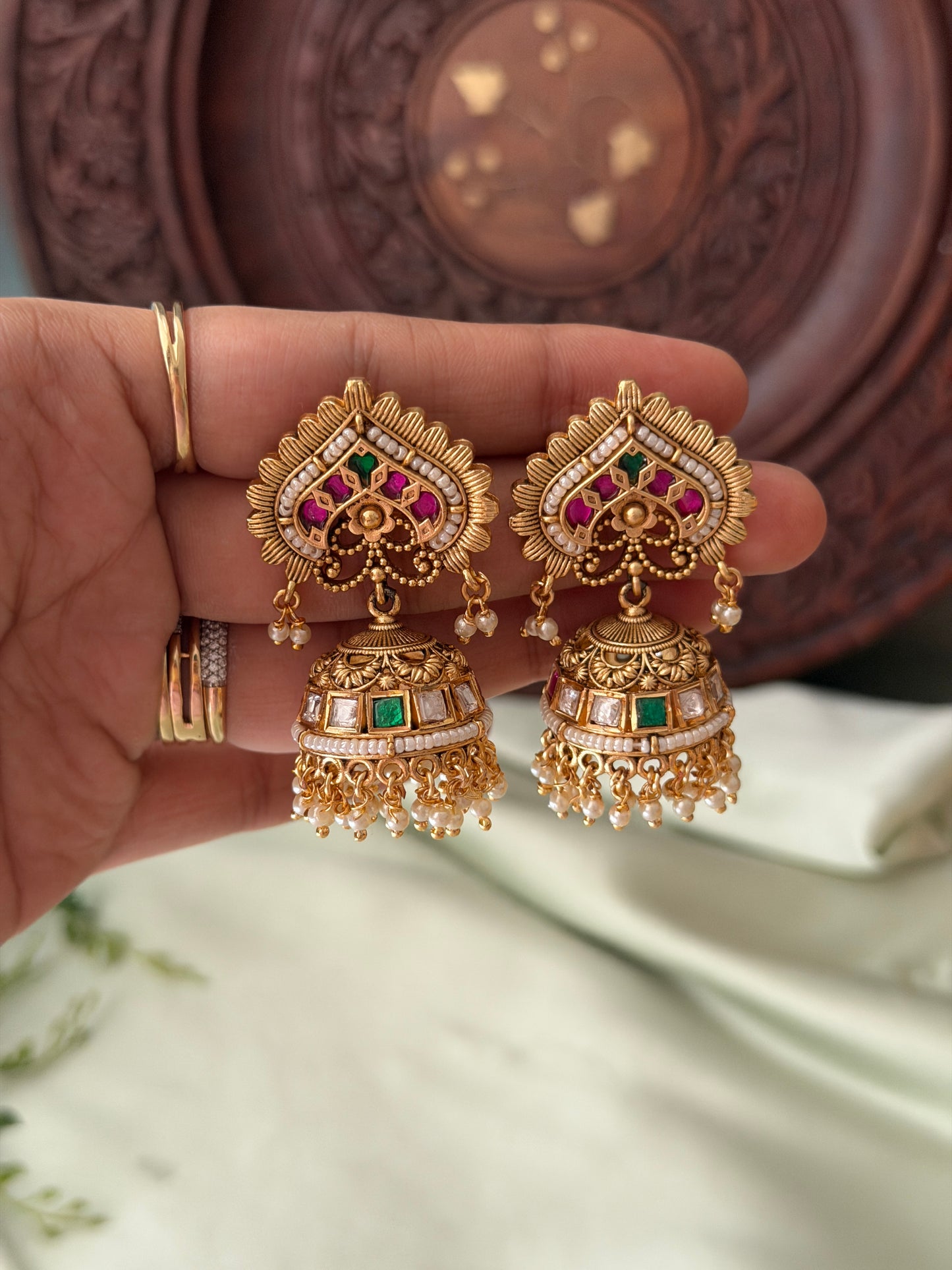 Morphank Jhumkas