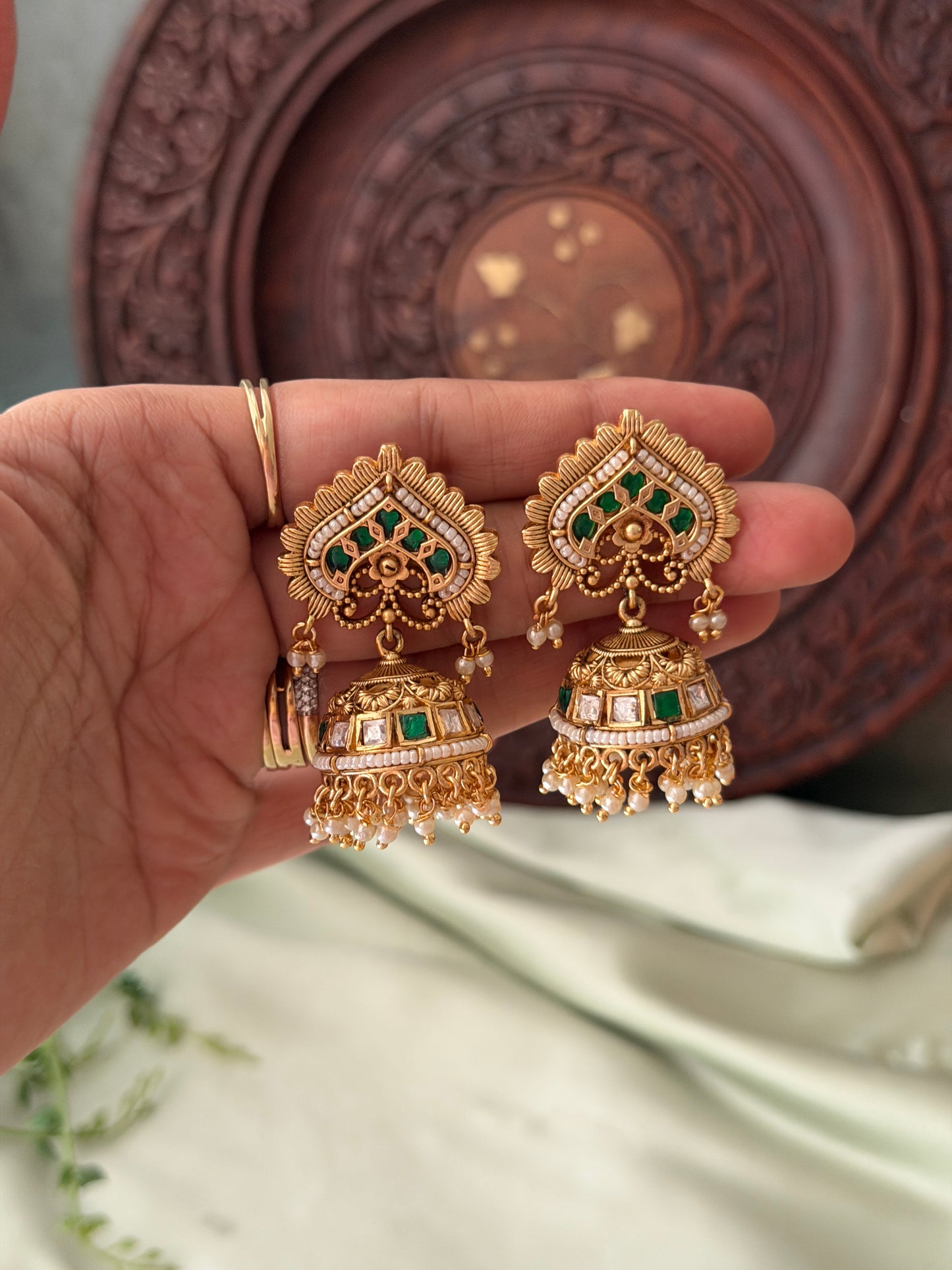 Morphank Jhumkas