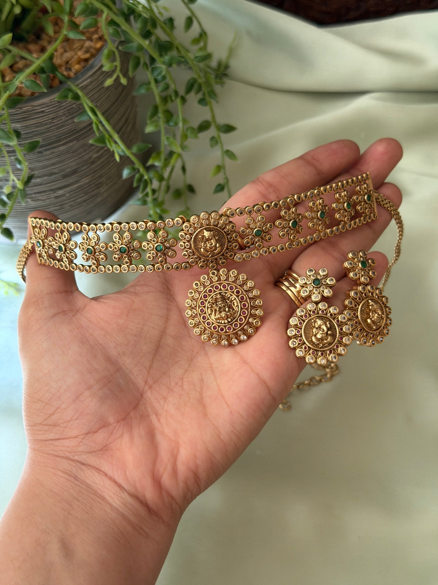 Rishitha Choker set