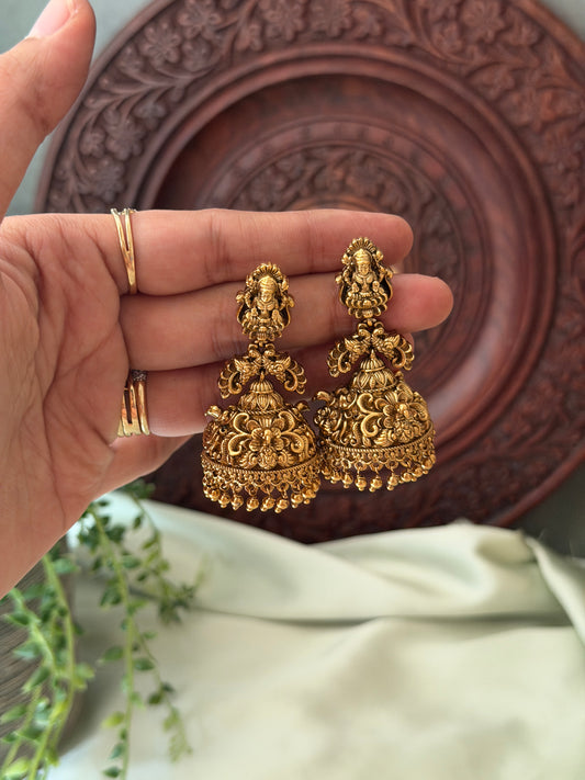 Oviyam Antique Jhumkas