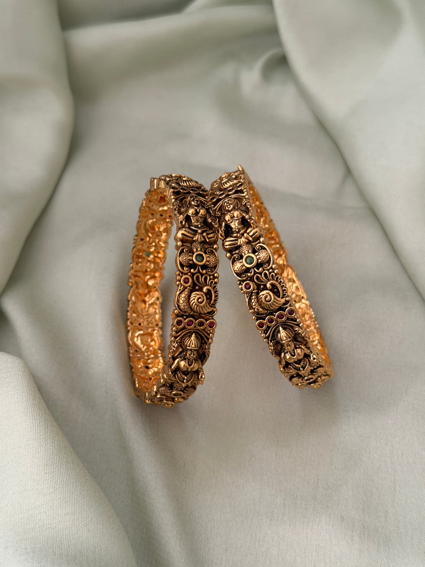 Bhagyam Antique Bangles