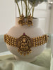 Premium Antique Gold Lakshmi Choker