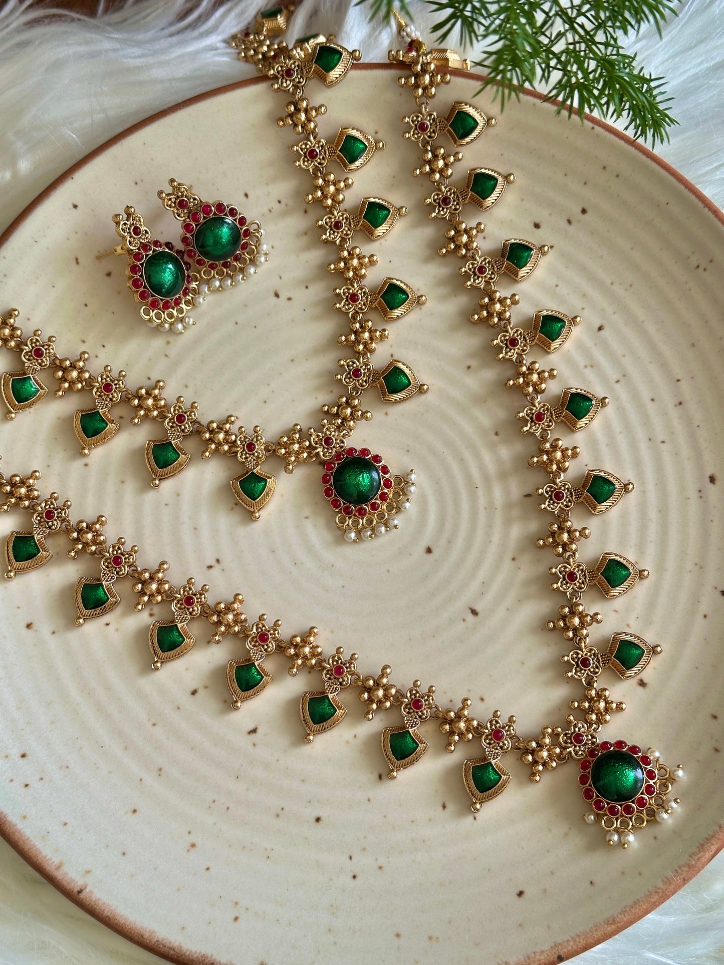 Semi Bridal Palakka Bridal Combo