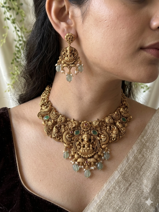Vriishka Antique Necklace