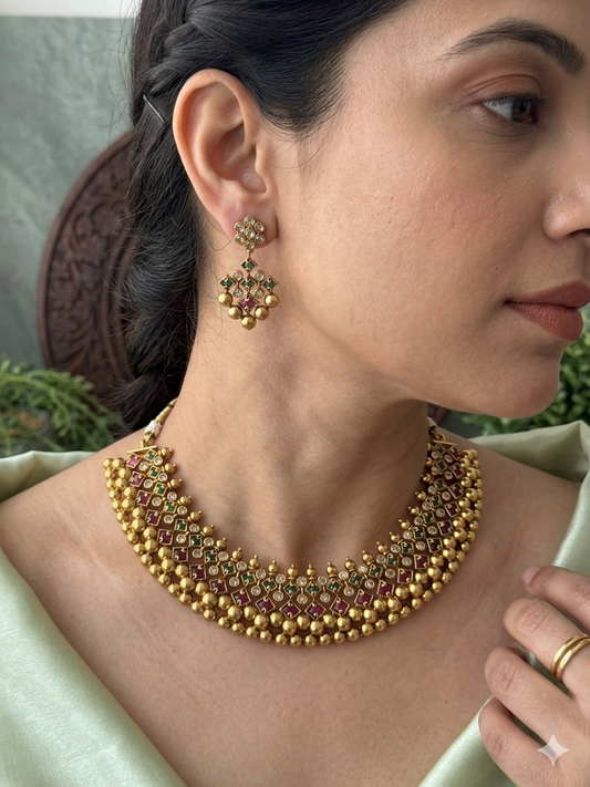 Nayanthara Ghungroo Necklace