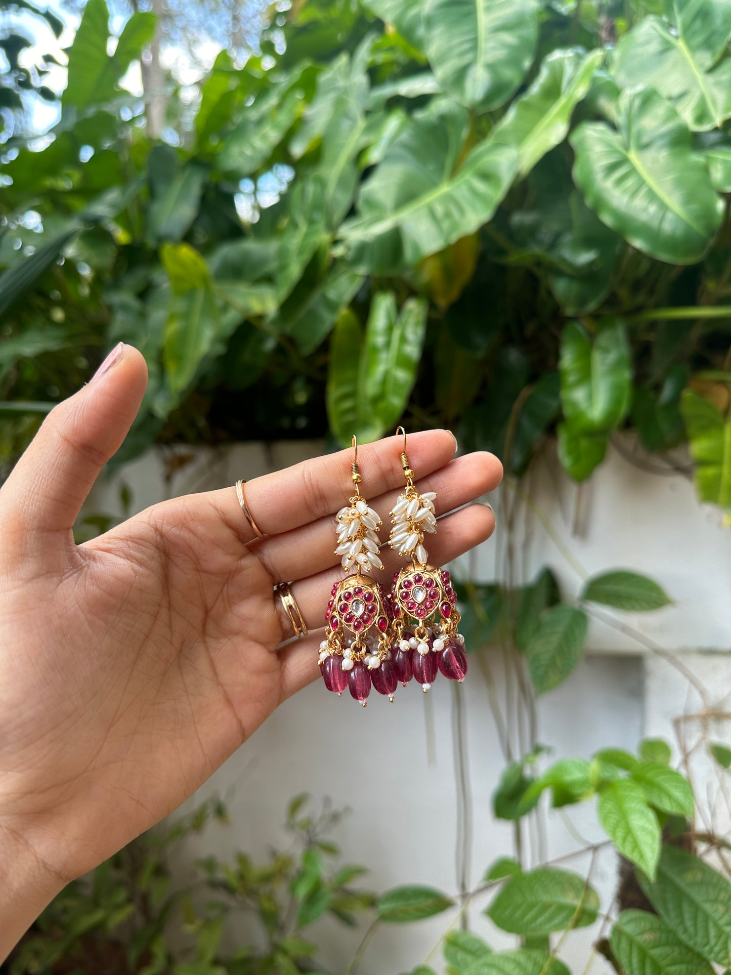 Padma Hook Jhumkas